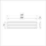 Afbeeldingen van Ami Tochtklep ep 990  incl: 4 schroeven sps 3