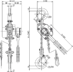 Afbeeldingen van REMA RATELTAKEL YAM/500KG/1,5M MINI