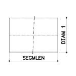 Afbeeldingen van 80x1.5 buis antraciet glad 400