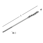 Afbeeldingen van GB PRIK-spouwanker 310 Ø4 0,5 316 O.G.