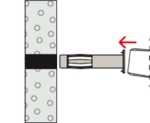 Afbeeldingen van Fischer Hollewandplug HM 6x37 S met schroef