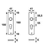 Afbeeldingen van AXA Binnenbeslag/pc-55/f1 ean