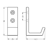 Afbeeldingen van Jashaak enkel mat zwart