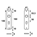 Afbeeldingen van AXA Binnenbeslag/slg-56/f1 ean