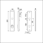 Afbeeldingen van Ami Vhb 251/50/15 buiten kt 92  binnen pc 92 