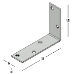Afbeeldingen van GB Versterkingshoek 105x75 30x2,5 SV