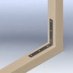 Afbeeldingen van Dorpelhoek zwaar 100x100 20x4,5 EV