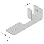 Afbeeldingen van GB Randbekistingsanker AS vlak vlak 30x2 SV