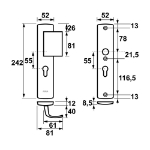 Afbeeldingen van AXA Vh-l.sch/re/duwer/pc.55/f1 skg