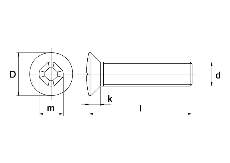Afbeeldingen van Schroef DIN 966A A2 M 6 X 90 - 200