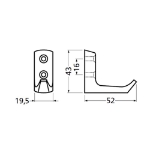 Afbeeldingen van Jashaak enkel naturel