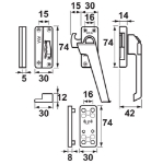 Afbeeldingen van AXA Vh/axapal.rmsl/5gt/nok/r/f2+opl.sl.kom