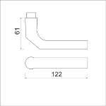 Afbeeldingen van Ami Deurkruk 369 dd.38/42   zwart 9005 str
