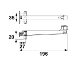 Afbeeldingen van AXA Axaflex/24cm/re/cond.10/rvs ean