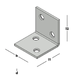 Afbeeldingen van GB Versterkingshoek 30x30 30x2 SV