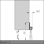 Afbeeldingen van Borstel industrieel IBS-50 100