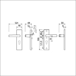 Afbeeldingen van Ami Vhb 193*50 buiten en binnen pc 55 + dkr.3