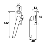 Afbeeldingen van AXA Axa-rmsl/4-gt.pk/m.nok/l/f2 ean