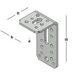 Afbeeldingen van GB XS-Hoek 75x150 72x5 SV