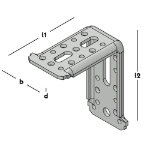 Afbeeldingen van GB XL-hoek 125x150 72x5 ZM