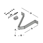 Afbeeldingen van Deuropvangbeugel open compl VB