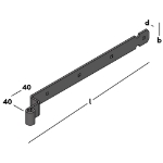 Afbeeldingen van Bochtheng 550 v.penØ16 45x6EPZ