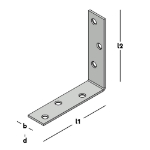 Afbeeldingen van GB Stoelhoek 80x80 20x2 EV