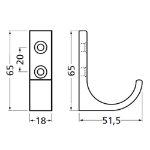 Afbeeldingen van Jashaak enkel naturel