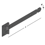 Afbeeldingen van Kruisheng zwaar 400 40x4 EPZ
