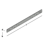 Afbeeldingen van Koppelanker 400x30x2 SV