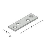 Afbeeldingen van GB Verbindingsplaat 50 15x2 ZM