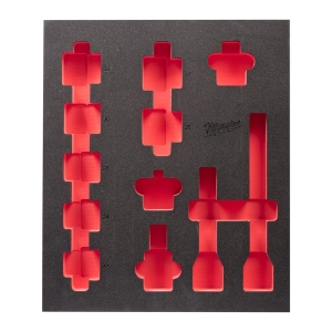 Afbeeldingen van FOAM Lege foam voor SHOCKWAVE 3/4" Korte Dopp