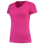 Afbeeldingen van TRICORP CASUAL T-shirt V Hals Fitted Dames 101008