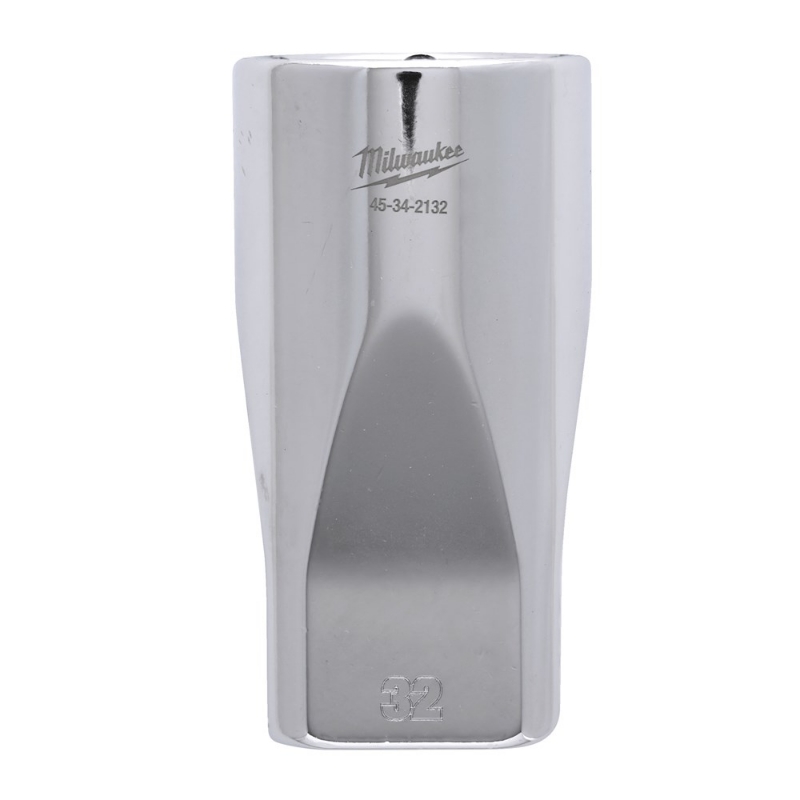 Afbeeldingen van MILWAUKEE® Dop 1/2˝ FOUR FLAT™ lang 1/2 Drive Socket Metric Deep - 32 mm