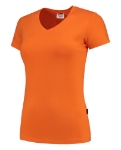 Afbeeldingen van TRICORP CASUAL T-shirt V Hals Fitted Dames 101008