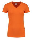 Afbeeldingen van TRICORP CASUAL T-shirt V Hals Fitted Dames 101008