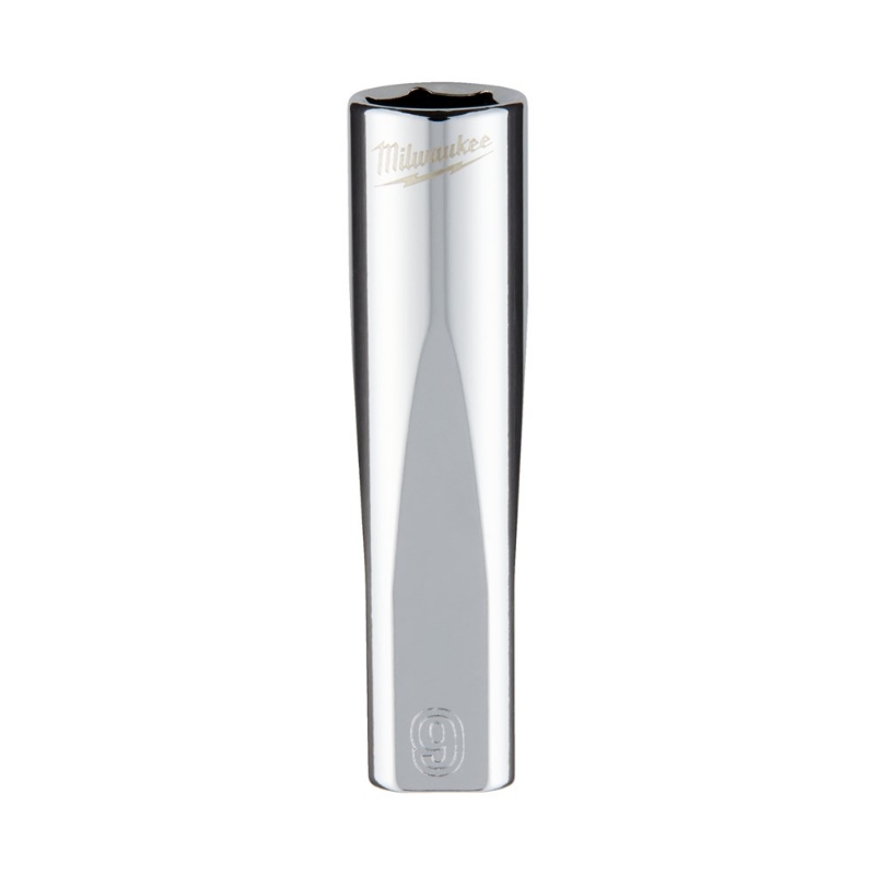 Afbeeldingen van 1/4 Ratel Dop ,Metrisch Lang -9MM