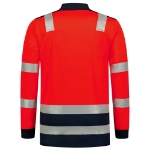 Afbeeldingen van TRICORP SAFETY Poloshirt High Vis Bicolor Lange Mouw 203008