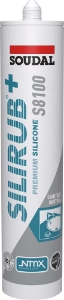 Afbeeldingen van Soudal Neutrale silicone silirub+ S8100