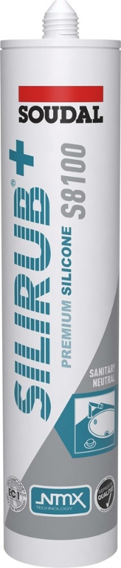 Afbeeldingen van Soudal Neutrale silicone silirub+ S8100