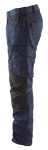 Afbeeldingen van Service werkbroek stretch met gereed-