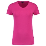 Afbeeldingen van TRICORP CASUAL T-shirt V Hals Fitted Dames 101008