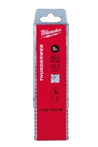 Afbeeldingen van MILWAUKEE® Metaalboor HSS-G TW 13.0 x 151 - 5 pcs