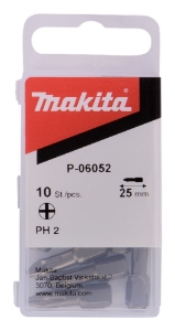 Afbeeldingen van Makita P-06052 Schroefbit PH2x25mm