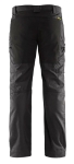 Afbeeldingen van Blåkläder/Service werkbroek stretch/1459/Donkergrijs/Zwart/C54/1845