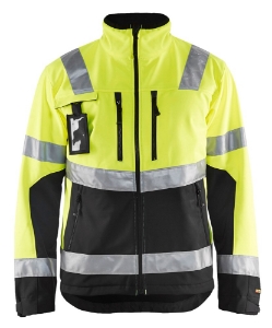 Afbeeldingen van Softshell jack High Vis XXXL