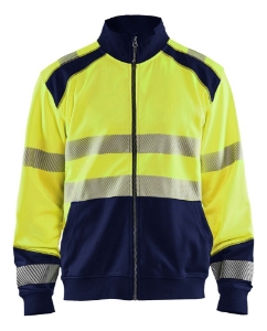 Afbeeldingen van Sweatshirt met rits High Vis XXXL