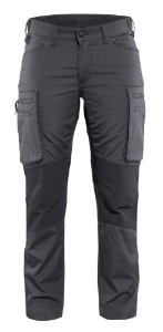 Afbeeldingen van Dames service werkbroek stretch c34 donkergri
