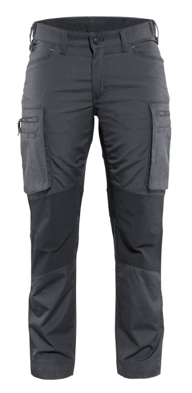 Afbeeldingen van Dames service werkbroek stretch c34 donkergri