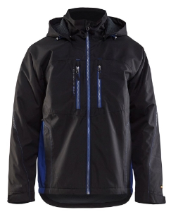 Afbeeldingen van Blåkläder/Lichtgewicht winterjas/4890/Zwart/Korenblauw/XXL